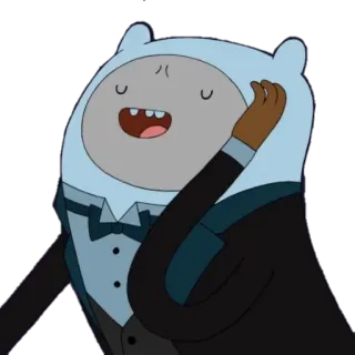 😅 Finn Adventure Time Cartoon, Finn, Adventure Time, Animation, Figur telegram sticker