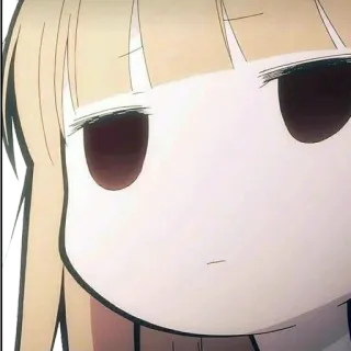 👀 动漫女孩, 漫画, 卡通, 动画, 女性, 肖像 telegram sticker