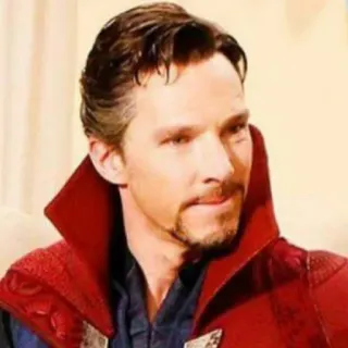 😊 Doctor Strange doctor strange, marvel, benedict cumberbatch, hechicero supremo, magia, universo cinematográfico de marvel telegram sticker