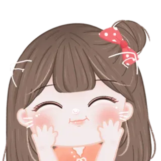 🎀 cartoon girl, cute, anime, kawaii telegram sticker