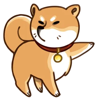 😤 cane, shiba inu, animale, carino, animale domestico telegram sticker