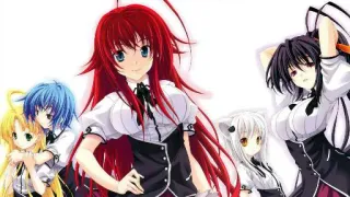 👩‍👩‍👧‍👧 Rias Gremory High School DxD Anime, Manga, Rias Gremory, High School DxD, Fanart, Cartone animato telegram sticker