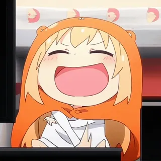 🤓 Umaru Doma Himouto! Umaru-chan telegram sticker