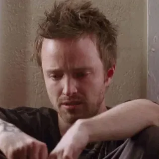 🌓 Jesse Pinkman Breaking Bad sad, crying, jesse, pinkman, breaking bad, emotional telegram sticker