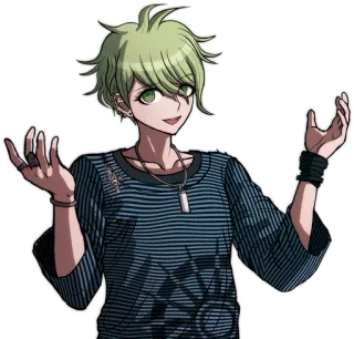 🤷 Rantaro Amami Danganronpa V3: Killing Harmony Anime, Danganronpa, Rantaro Amami, Postać, Gra whatsapp sticker