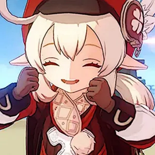 🦋 Klee Genshin Impact คลี, genshin impact, อนิเมะ, เกม, น่ารัก, ตัวละคร telegram sticker