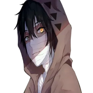 🙂 Isaac Foster Angels of Death Anime, Manga, Felpa con cappuccio, Personaggio, Fascia, Isaac Foster, Angels of Death telegram sticker