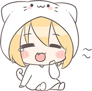 😀 Anime, Kawaii, Mignon, Personnage, Sticker telegram sticker