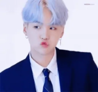 🦥 Suga kpop, music, idol, entertainer, singer, person telegram sticker