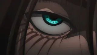 🖤 Eren Yeager Attack on Titan 進撃の巨人, エレン・イェーガー, アニメ, 漫画, 目, 巨人 telegram sticker