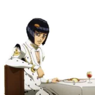 👀 Bruno Bucciarati JoJo's Bizarre Adventure Anime, Manga, Le bizzarre avventure di JoJo, Bruno Bucciarati telegram sticker