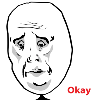 😔 Okay telegram sticker