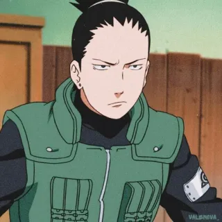 🌌 Shikamaru Nara Naruto Shikamaru, Naruto, anime, manga, character telegram sticker