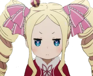 😶 Beatrice Re:Zero telegram sticker