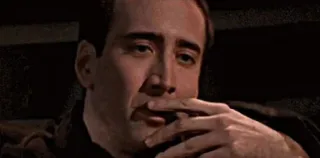 🍄 Nicholas Cage acteur, visage, personne, homme, célébrité telegram sticker