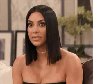 -kardashian's react🥀 whatsapp stickers