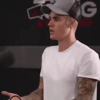 🌬 Justin Bieber piosenkarz, celebryta, osoba, mężczyzna, portret telegram sticker