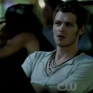 🍷 Klaus Mikaelson The Vampire Diaries pria, vampir, acara tv, selebriti, the originals telegram sticker