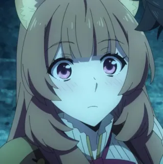 😳 Raphtalia Rising of the Shield Hero Anime, Raphtalia, Rising of the Shield Hero, Personaggio, carino telegram sticker