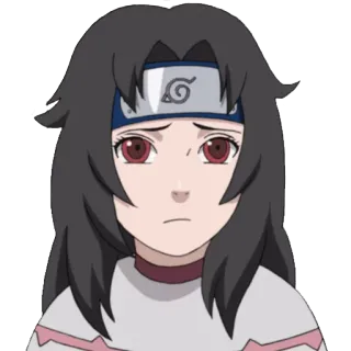 😔 Anime, Manga, Dibujos animados, Chica, Personaje telegram sticker