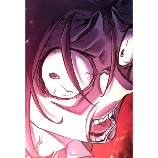 🤨 angry, scream, anime, manga, expression telegram sticker