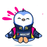 Pengu x NASCAR #119 @sticker_bot telegram stickers