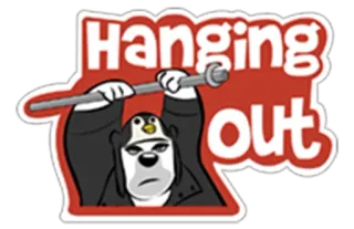 Bear with me telegram stickers