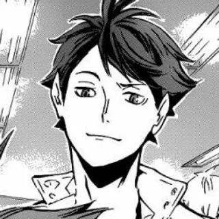 🖇 Oikawa Tooru Haikyuu!! อนิเมะ, มังงะ, ไฮคิว!!, โออิกาวะ, โทโอรุ, โออิกาวะ โทโอรุ telegram sticker