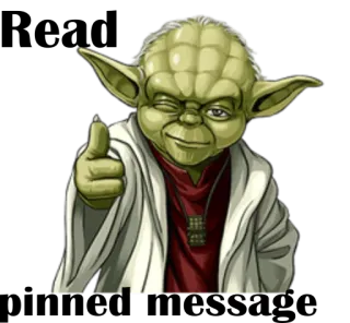👆 Yoda Star Wars yoda, star wars, pulgar arriba, jedi, maestro yoda, la fuerza whatsapp sticker