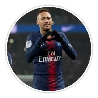 💙 Neymar soccer, football, sports, athlete, Neymar whatsapp sticker