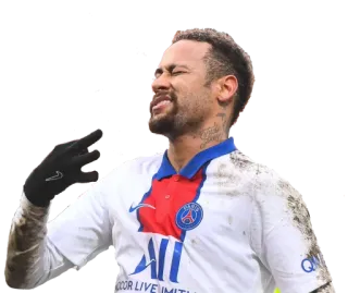 😜 Neymar football, sport, joueur, Neymar, doigt d'honneur telegram sticker