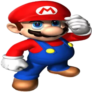 😐 Mario Super Mario mario, nintendo, video game, super mario, personagem, italiano, encanador telegram sticker