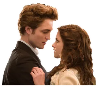 💑 Edward Cullen Twilight film, cinta, vampir, romantis, supranatural telegram sticker