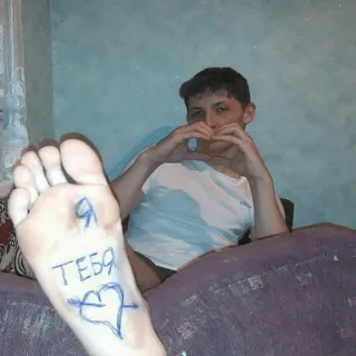 ❤️ Я ТЕБЯ ❤️ foot, love, heart, message, russian, body part telegram sticker