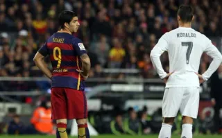 7️⃣ soccer, suarez, ronaldo, football, players, sport telegram sticker