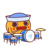 Mandarin telegram stickers