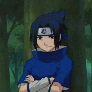 🀄️ Sasuke Uchiha Naruto Аниме, Саске, Манга, Ниндзя, Учиха telegram sticker
