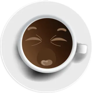 😫 coffee, beverage, cup, drink, caffeine, food, hot, morning telegram sticker