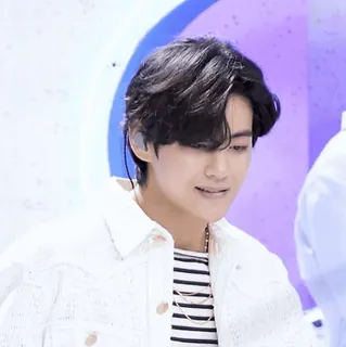 😏 K-Pop, Sänger, V, BTS, Koreanisch, Promi, Musik whatsapp sticker