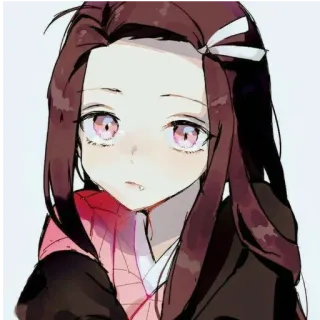 🌸 Nezuko Kamado Demon Slayer 애니메이션, 네즈코, 귀멸의 칼날, 만화, 카와이, 귀여운 telegram sticker