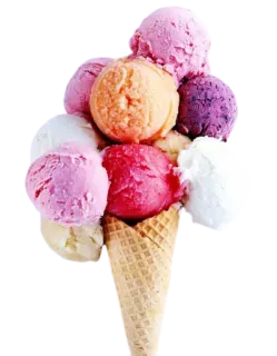 🤩 Eis, Nachtisch, Eistüte, Essen, Süß, Leckerbissen whatsapp sticker
