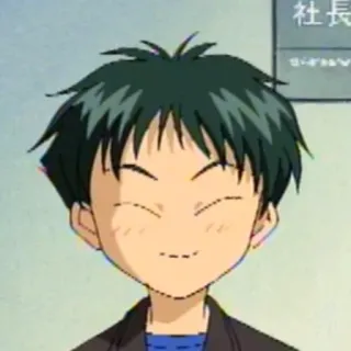 🙃 社長 Anime, Porträt, Japanisch, Cartoon telegram sticker