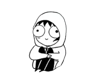 🔮 Desenho animado, Anime, Moletom com capuz, Fofo, Mangá, Personagem telegram sticker