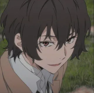 🥂dazai osamu.❈. @KA_anime_sticker telegram stickers