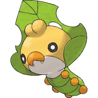🐉 Burmy Pokemon burmy, pokemon, bug, cute, sticker telegram sticker
