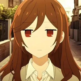 😐 Hori Kyouko Horimiya อนิเมะ, มังงะ, ผู้หญิง, นักเรียนหญิง whatsapp sticker