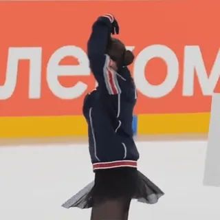 🙆‍♀️ Pattinaggio artistico, Pattinaggio su ghiaccio, Sport telegram sticker