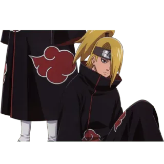 🥵 Deidara Naruto อนิเมะ, แสงอุษา, นินจา, มังงะ, เดอิดาระ, ระเบิด whatsapp sticker