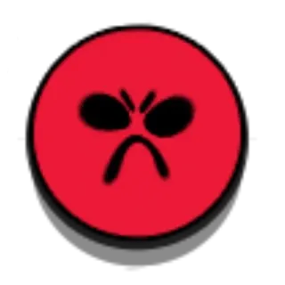 🤬 Emoji, Rot, Wütend, Gesicht, Cartoon, Ausdruck telegram sticker