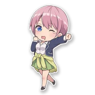 😪 Anime, Karakter, Gadis, Kawaii whatsapp sticker